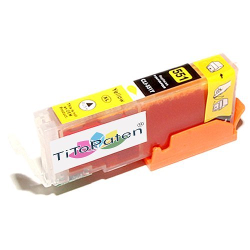 10 Druckerpatronen MIT CHIP für Canon Pixma IP7250 IP8750 MG5450 MG5550 MG5650 MG 5655 MG6350 MG6450 MG6650 MG7150 MG7550 Canon Pixma MX725 MX925 Canon Pixma IX 6850 kompatibel zu PGI-550BK , CLI-551C , CLI-551M , CLI-551Y und CLI-551PBK - 5