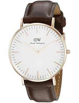 Daniel Wellington Damen-Armbanduhr Analog Quarz Leder DW00100039