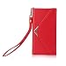 Produktbild iPhone 6/iPhone 6S Schutzhülle, hotmom Premium Leder Wallet Tasche Flip Case Schutzhülle Mit Kartenfächer, Magnetverschluss für Apple iPhone 6/iPhone 6S 11,9 cm