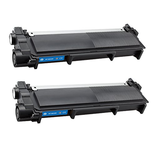 Doppelpack 2x Original NINETEC NT-B2320 Toner-Kartuschen Black kompatibel zu Brother TN-2320 - 2