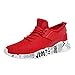 Produktbild Vovotrade Liebhaber Schuhe Unisex Damen Herren Laufschuhe Sportschuhe Gym Turnschuhe Freizeitschuhe Atmungsaktiv Running Sneaker Low Top Schnürschuhea Mesh Outdoor Shoes