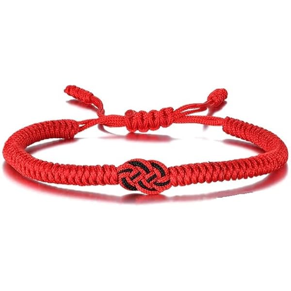 Bracelet Porte-bonheur De L'année Du Dragon Chinois, Unisexe