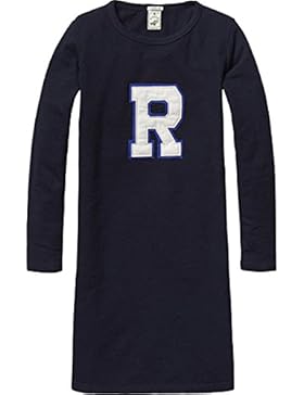 Scotch & Soda R'Belle Mädchen Kleid Dress with Badge in Heavy Jersey Quality