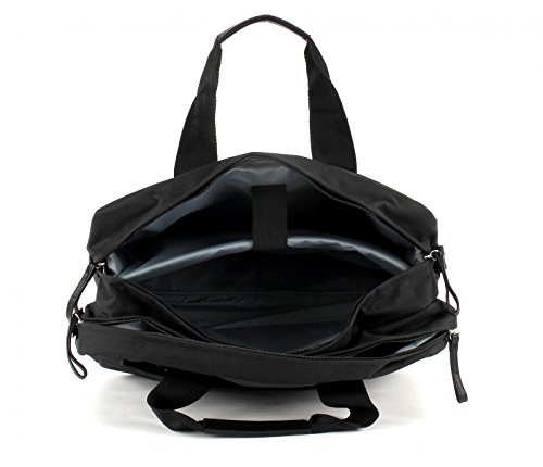 Bugatti Cosmos Aktentasche mit Laptopfach 17 Zoll Schwarz