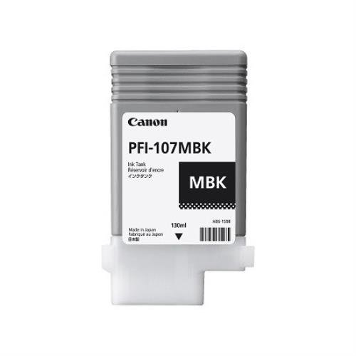 CANON PFI-107MBK Tinte matt schwarz StandardkapazitÃ¤t 130ml 1er-Pack