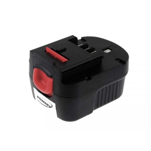 Akku für Black & Decker Bohrschrauber HP126F2K Firestorm 2000mAh, 12V, NiCd