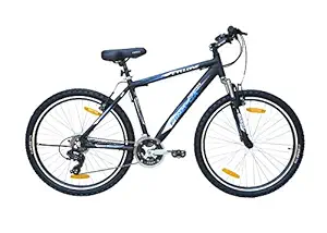 Firefox Bikes Cyclone 26T 21 Speed Mountain Cycle (Matte Black/Blue)