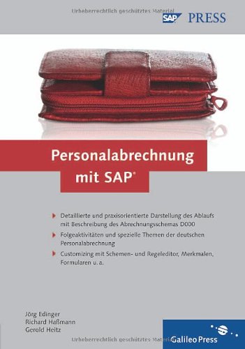 Download Personalabrechnung mit SAP (SAP PRESS) Download Personalabrechnung mit SAP (SAP PRESS)