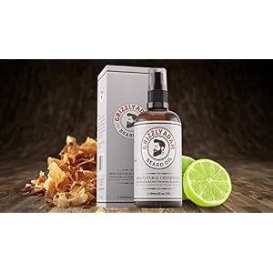 Beard Oil Cedarwood Lime Premium Beard Conditioning by Grizzly Adam - Soothes Skin Irritation - Anti Bacterial and… - Image 5