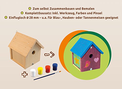 Windhager Nistkasten-Bausatz Robin, beige - 6