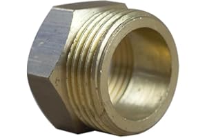 Arcanaute - Raccord laiton à visser - Mamelon Laiton réduit Mâle 3/4'' (20/27) - Femelle 5/8'' (17/23) - Arcanaute