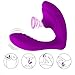 Produktbild NANDY PERSONAL CARE Clitoral Sucking Vibrator, G Spot Clit Dildo Vibrators Waterproof, Rechargeable Clitoris Stimulator with 10 Suction 10 Vibration Patterns Sex Toys for Women (Color : Purple)