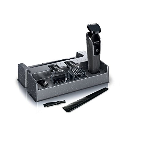 Philips Series 3000 7-In-1 Mens Grooming Kit QG3332/23, Beard Trimmer with Stubble, Moustache, Nose Hair and Eyebrow Trimmers
