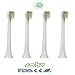 Produktbild Sohv® Aufsteckbürsten. Philips Sonicare DiamondClean Mini Ersatz Hx-6074. Voll Kompatibel Zu Den Folgenden Elektrischen Zahnbürstenmodellen Von Philips: DiamondClean, FlexCare, FlexCare Platinum, FlexCare(+), HealthyWhite, 2 Series, EasyClean and PowerUp,4 Stk (1x4)