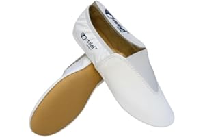 Anniel 2024 - Scarpe Ginnastica Artistica in Pelle con Suola in Gomma 100% Made in Italy