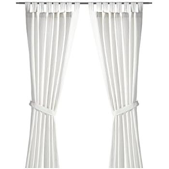 Ikea Matilda Set Of 2 Curtains Translucent With Loops 300 X 140 Cm