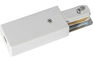 QAZQA Alimentatore per binario bianco monofase - Iconic