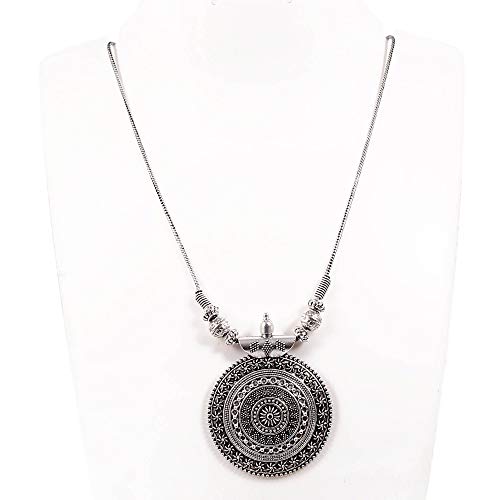 Chain Necklace Set | Oxidised Jewellery 
