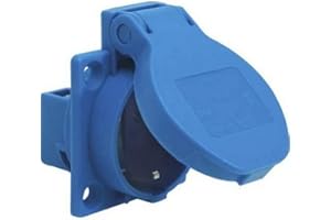 SIROX® Enchufes empotrables IP 54 azul cable de alimentación lateral, color azul