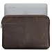 Produktbild ROYALZ Tasche für Lenovo Yoga 720 Ledertasche (auch für Lenovo Yoga 710 geeignet) Lederhülle Hülle Schutztasche Schutzhülle Cover Sleeve Etui Mappe Retro Vintage Leder, Farbe:Dunkelbraun Matt