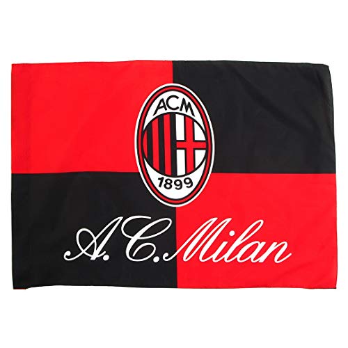 3R SPORT S.R.L. Bandera Stadio Milan 133 x 96 cm Gadget Tifosi Rossoneri PS 09402