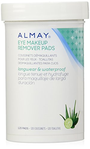 Almay Eye Makeup Remover Pads, Longwear & Waterproof 120 pads