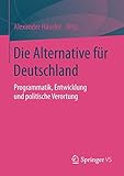 Image de Die Alternative für Deutschland: Programmatik, Entwicklung und politische Verortung