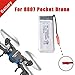 Produktbild HKFV 1 stück 3,7 V 900 mAh li-po Batterie für 8807 Watt Tasche Drone Selfie Falten Drohne 8807 3,7 V 900mAh Batterie