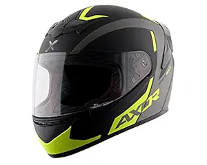 Axor Rage RTR Dull Black Neon Yellow Helmet-XL