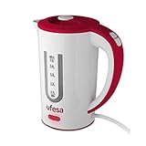 Interruptor on/off Ufesa HA7010 - Hervidor de Viaje, 800W, Resistencia Oculta, 0.5L, 2 Sistemas de Seguridad