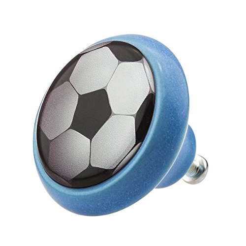 Ceramic Knob 03445b Soccer Football Team Sports World Furniture