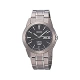 Seiko Zeigt Klassische Titan Anthrazit sgg731