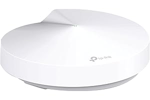 TP-Link Deco Mesh WiFi Router (Deco M5) – Dual Band Gigabit Wireless Router, Quad-core CPU, MU-MIMO, HomeCare, Parental Control, Up to 2,000 sq. ft. Coverage, Works with Alexa, 1-pack