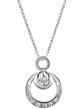 Anhänger Damen Fashionvictime - Versilbert-Rhodium Modeschmuck - Zirkonia