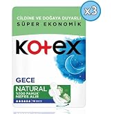 Kotex Natural Ultra Quadro Gece Hijyenik Ped, 42 Adet