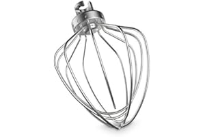 TSCHIMMHOOK TschimmWhip - KitchenAid Schneebesen Edelstahl - Qualität mit deutscher Präzision - KitchenAid Artisan Schneebesen mit Spülmaschinenfestigkeit - KitchenAid Zubehör für Langlebigkeit und Leistung