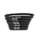 Produktbild tinxi® 8-teiliges Metall Step up Ringe Objektivadapter 49mm 52mm 55mm 58mm 62mm 67mm 72mm 77mm 82mm für Canon Nikon Sony Olympus Fuji Panasonic Samsung und andere DSLR-Objektiv