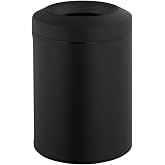 VitrA Base 200 A4415136 Trash Can, 5 Liters, Matte Black