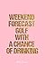 Produktbild Golf Journal: Dot Grid Journal - Weekend Forecast Golf With A Chance Of Drinking- Pink Dotted Diary, Planner, Gratitude, Writing, Travel, Goal, Bullet Notebook - 6x9 120 page