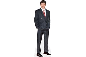CELEBRITY CUTOUTS Charles Leclerc (Red Tie) Cut Out Mini