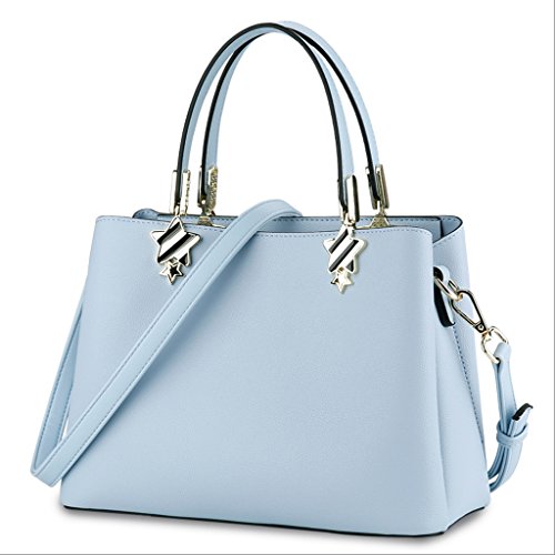 Preisvergleich Produktbild HUANGDA Umhängetasche, koreanische Tasche, Joker einfache weiche Tasche, Handtasche, Umhängetasche (Color : Blue)
