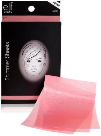 e.l.f.Shimmer Sheets, Pink, 20 Count by e.l.f. Cosmetics