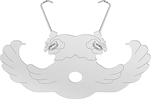 PRETTY KAURV Turbo Trusser Chicken Holder Stainless Steel Turkey Roasting Rack Barbecue Chicken Grilling Rack Turkey Roaster Stand BBQ Chicken Accessories for Oven Smoker Grill Turbo Trusser Chicken(Section B)