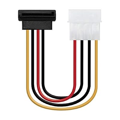 Nano Cable 10.19.0201-OEM - Câble SATA Aliment coudé vers MOLEX,mâle-Femelle,16cm
