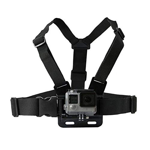 Wss - Réglable Poitrine Corps Lanière Harnais Support de Fixation pour GOPRO HD Héros 1 2 3 3+ 4 5 Action Vidéo Caméra Anniversaire Noël Voyage Outdoor Cadeau