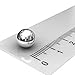Produktbild 20 x Magnetkugel, Ø 8 mm, Grade N35, verchromt, Büromagnet für die Magnetwand, Whiteboard