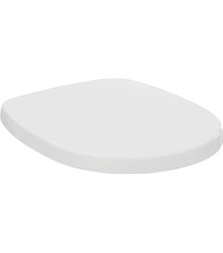 Ideal Standard Tesi WC-Sitz Mit Absenkautomatik – Weiß, Edelstahl-Scharniere, Für Hänge-WC