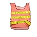 Produktbild quanjucheer Warnweste, Bright Stripes Traffic Guard Weste automatisch hohe Nacht sichtbar Top tragen, Orange, 58cm*42cm