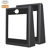 Solarleuchten für Außen, Soft Digits 2 Pack mit 30 LED...