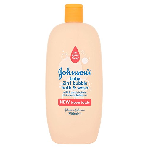 Johnson's Baby 2-in-1 Bubble Bath and Wash - 750 ml